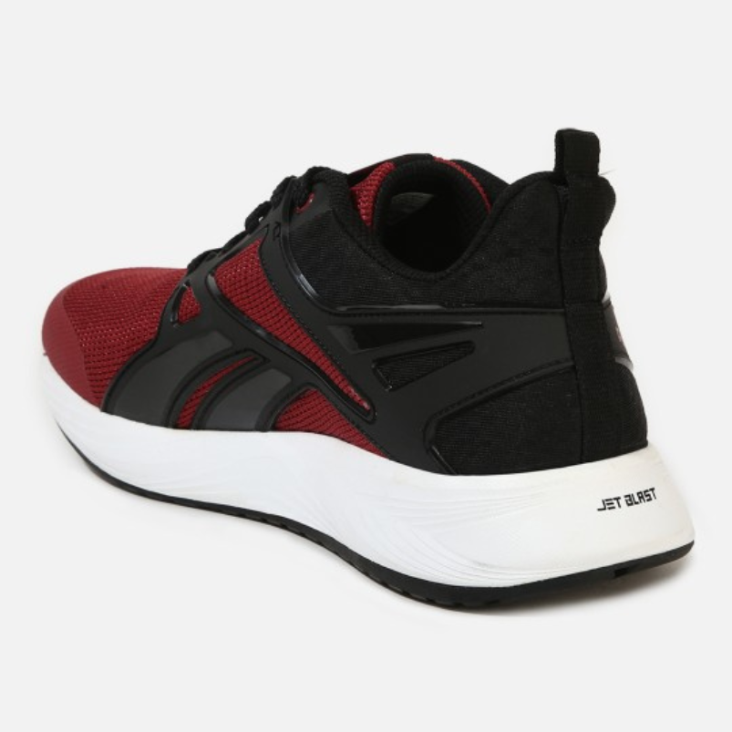 Men Woven Design Memory Tech Gusto Highworth Renew Running Shoes