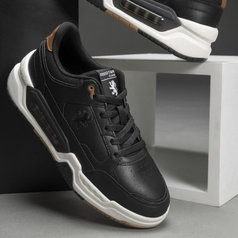 Men Solid Sneakers