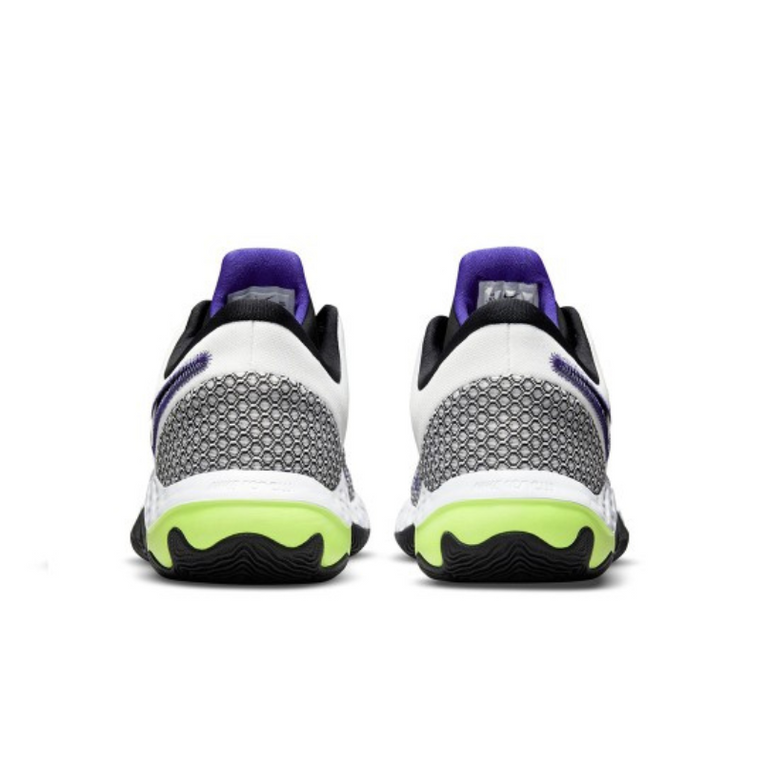 Unisex White & Grey Renew Elevate 2 Basketball Shoes