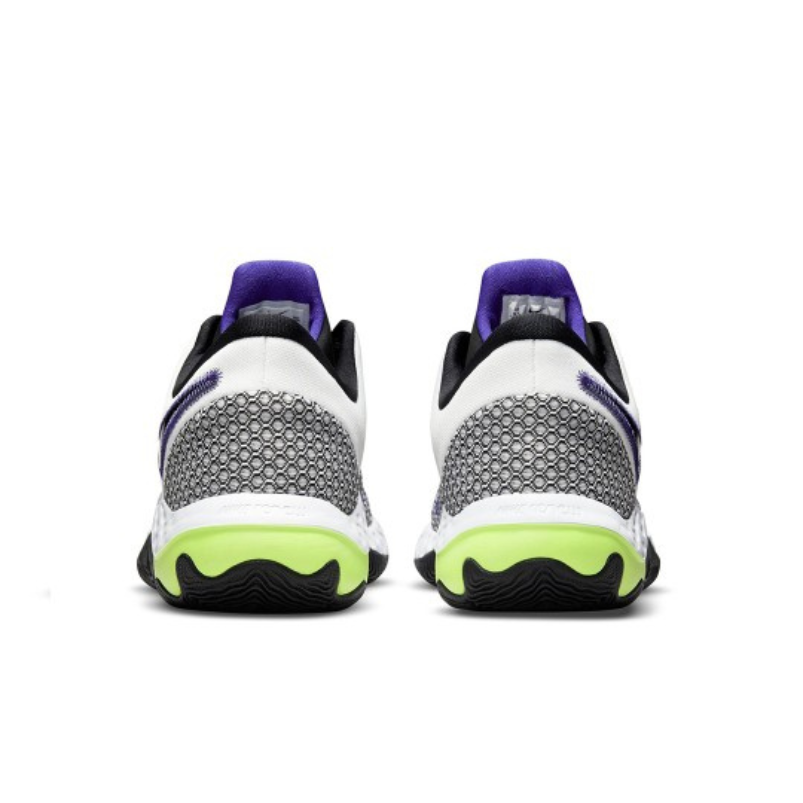 Unisex White & Grey Renew Elevate 2 Basketball Shoes