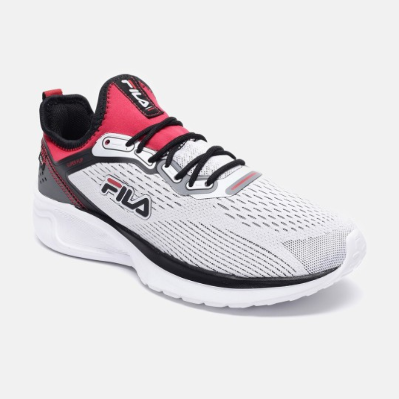 Men Textured Lace-Up Running Shoes