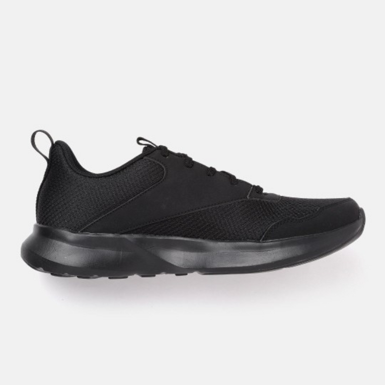 Men Black & White Woven Design Sprinter Running Shoes