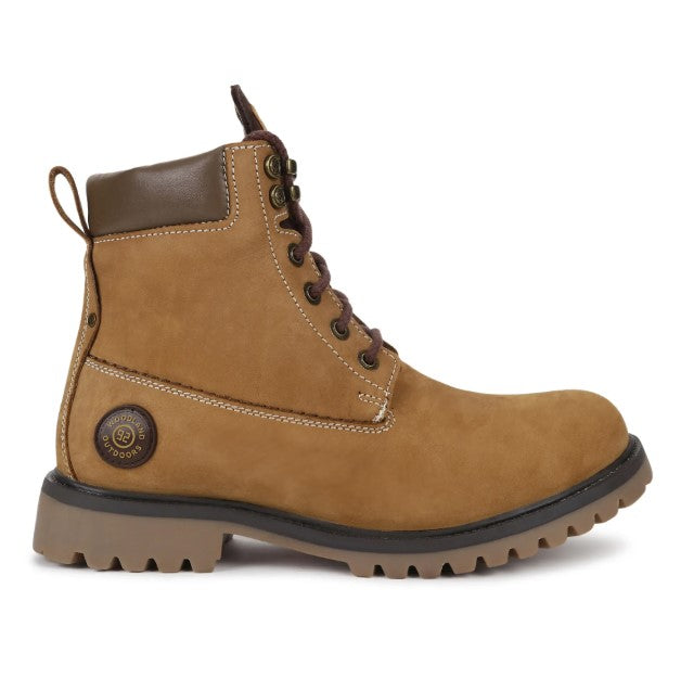 Camel high ankle boot for men