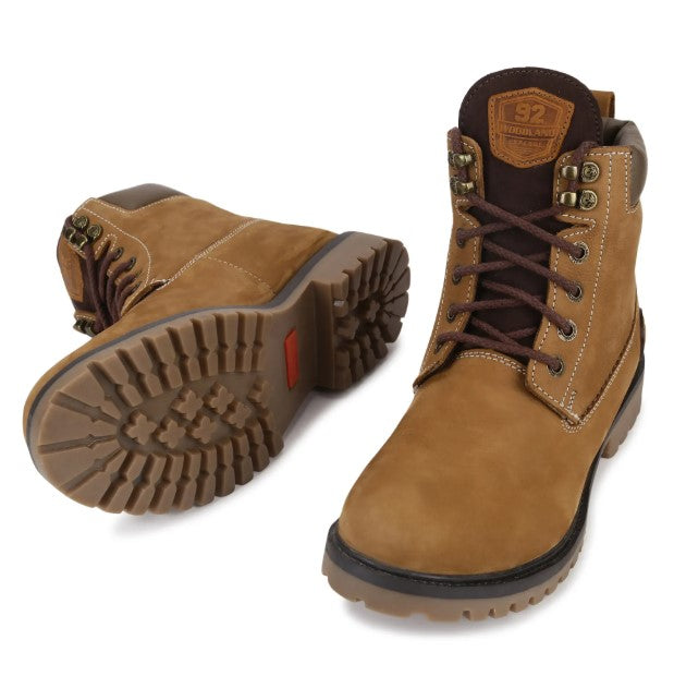 Camel high ankle boot for men