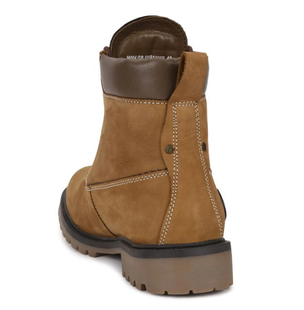 Camel high ankle boot for men